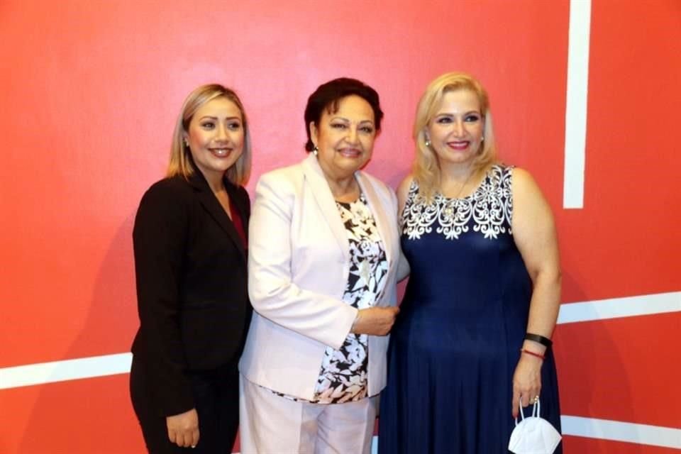 Tania Leticia Ibarra García, Aixa Amalia Alvarado Gurany y Rosa María Vázquez Alemán