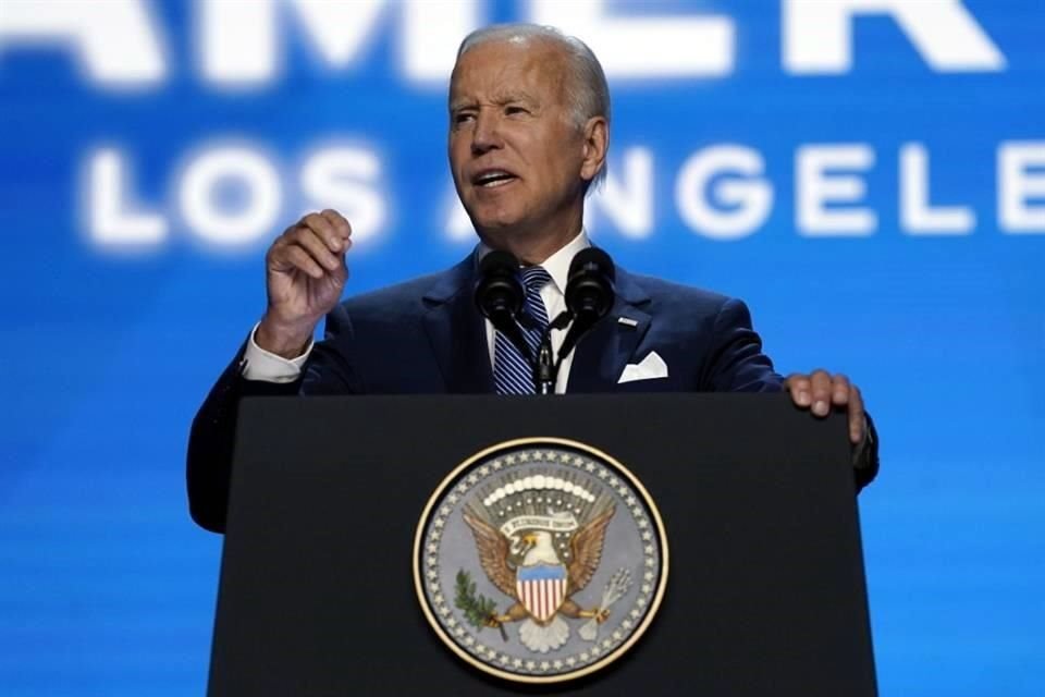 El Presidente de EU, Joe Biden, inauguró la Cumbre de las Américas.