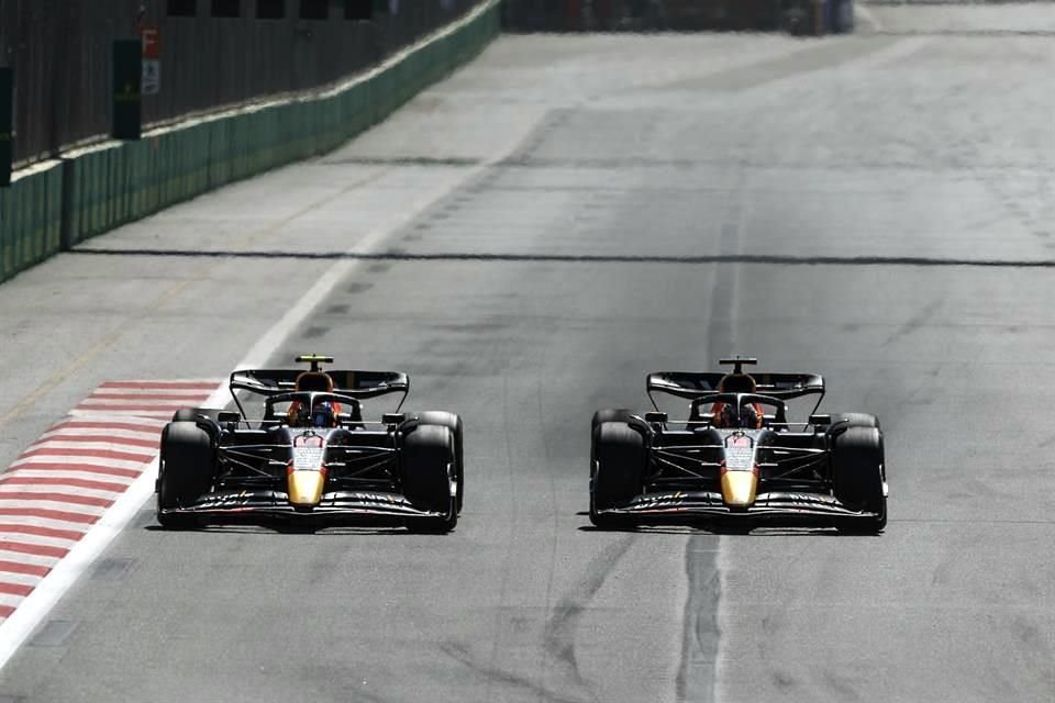 La gente de Red Bull fue clara con su mensaje durante el Gran Premio de Azerbaiyán.