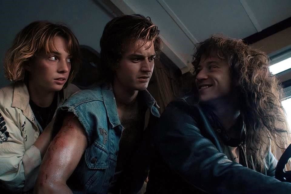 Los actores Maya Hawke (Robin Buckley), Joe Keery (Steve Harrington) y Joseph Quinn (Eddie Munson) tendrán una relación más cercana en los últimos dos episodios de esta temporada.