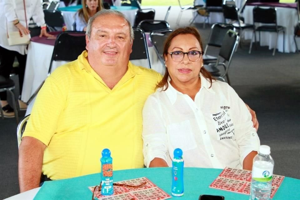 Alberto Cano e Imelda Cantú