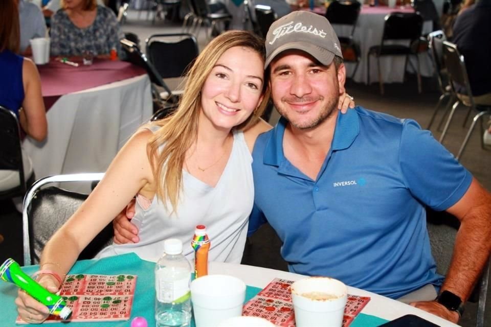 Carolina Sáenz y Mauricio González