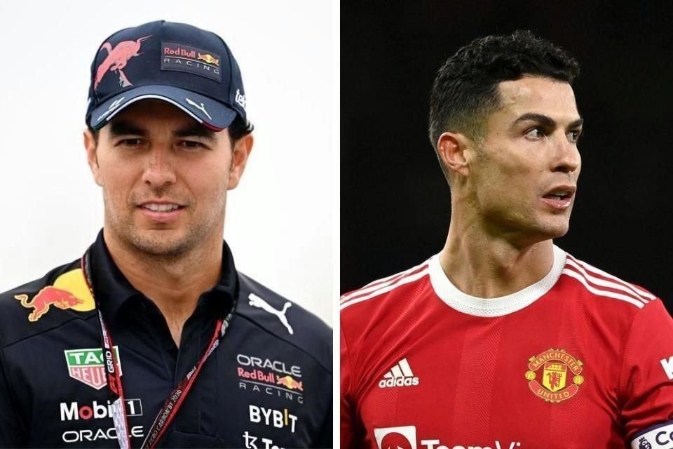Sergio Pérez se comparó con Cristiano Ronaldo.