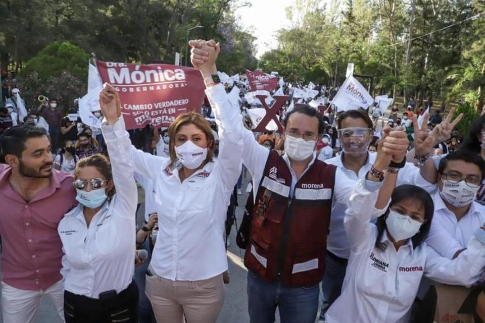 Mónica Rangel, aspirante de Morena a Gubernatura de SLP, aseguró que ha cumplido con normatividad electoral y su candidatura está firme.