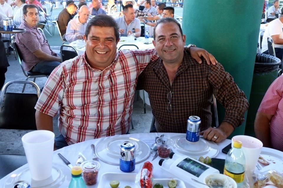 Luis Domingo González y Américo Castillo