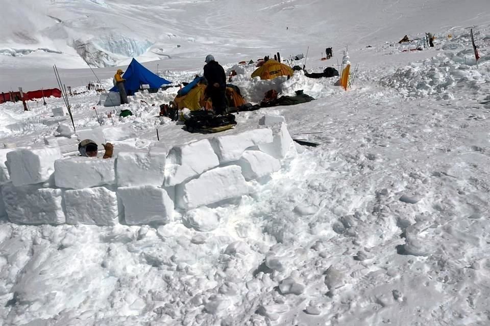 Durante su expedición al Monte Denali, en Alaska