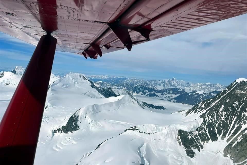 Durante su expedición al Monte Denali, en Alaska