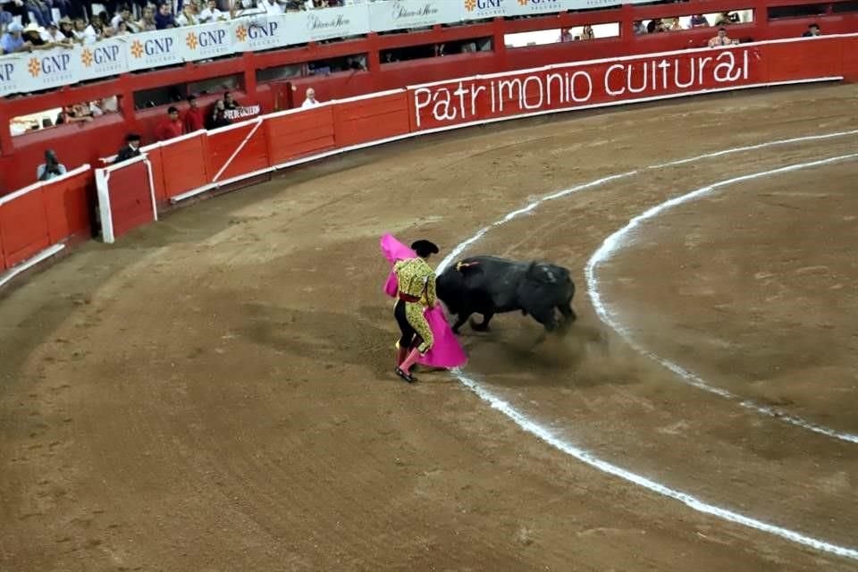 Durante la corrida Homenaje a la Mujer