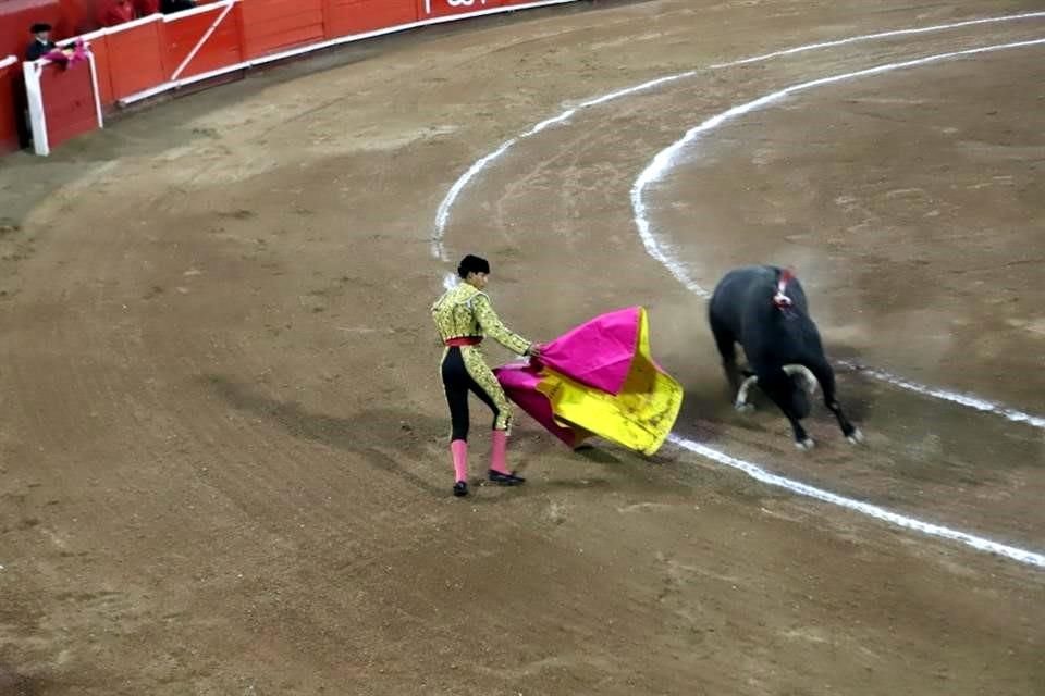 Durante la corrida Homenaje a la Mujer