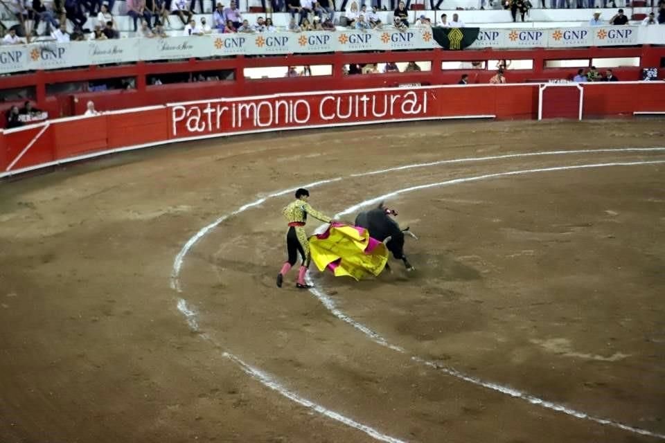 Durante la corrida Homenaje a la Mujer