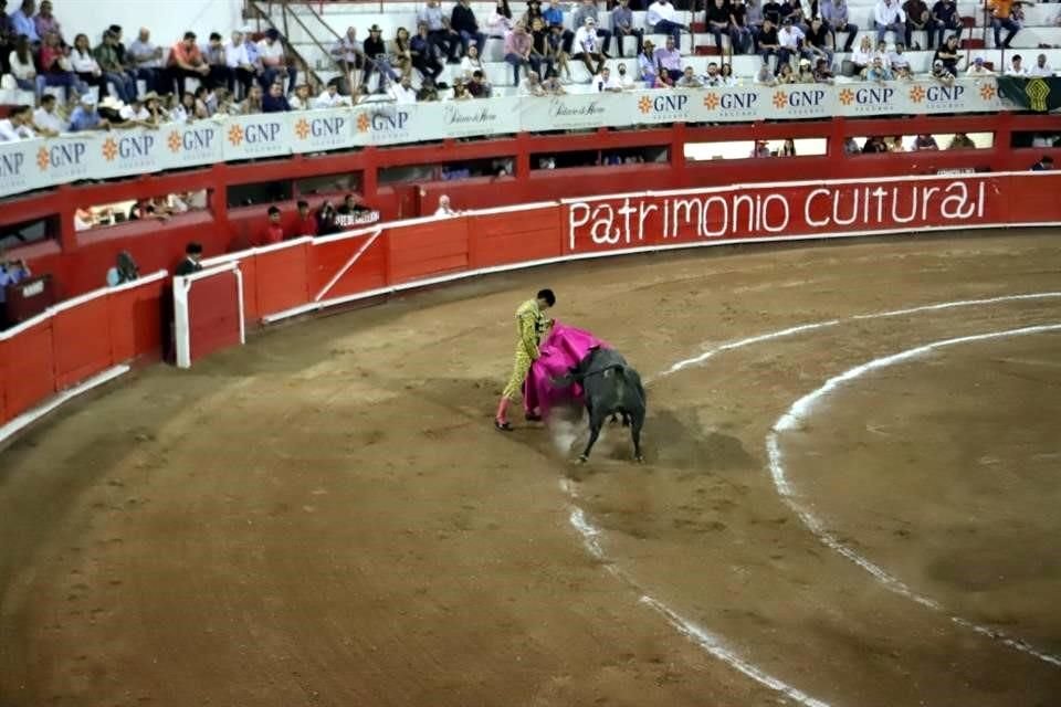 Durante la corrida Homenaje a la Mujer