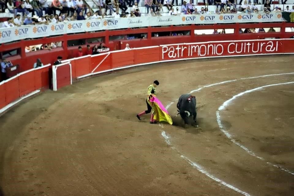 Durante la corrida Homenaje a la Mujer