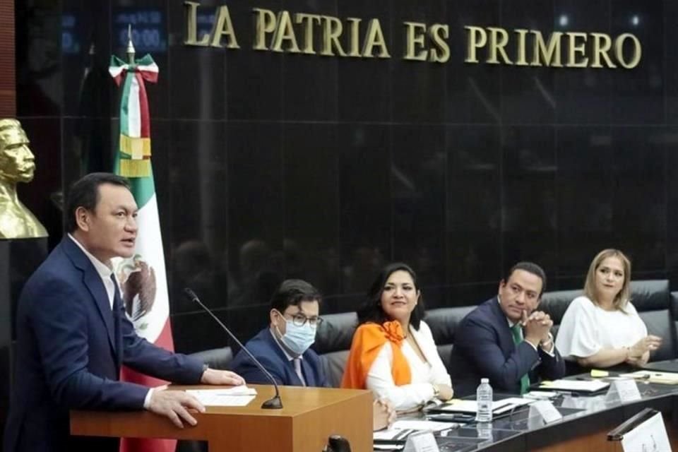 El senador Miguel Ángel Osorio Chong dijo que quien violenta al partido es Alejandro 'Alito' Moreno.