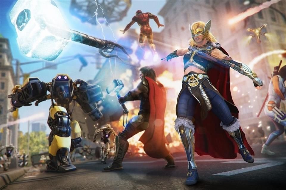 El juego es independiente a la línea narrativa del Universo cinematográfico de Marvel (MCU), no obstante, coincide con el inminente estreno Thor: Love and Thunder.