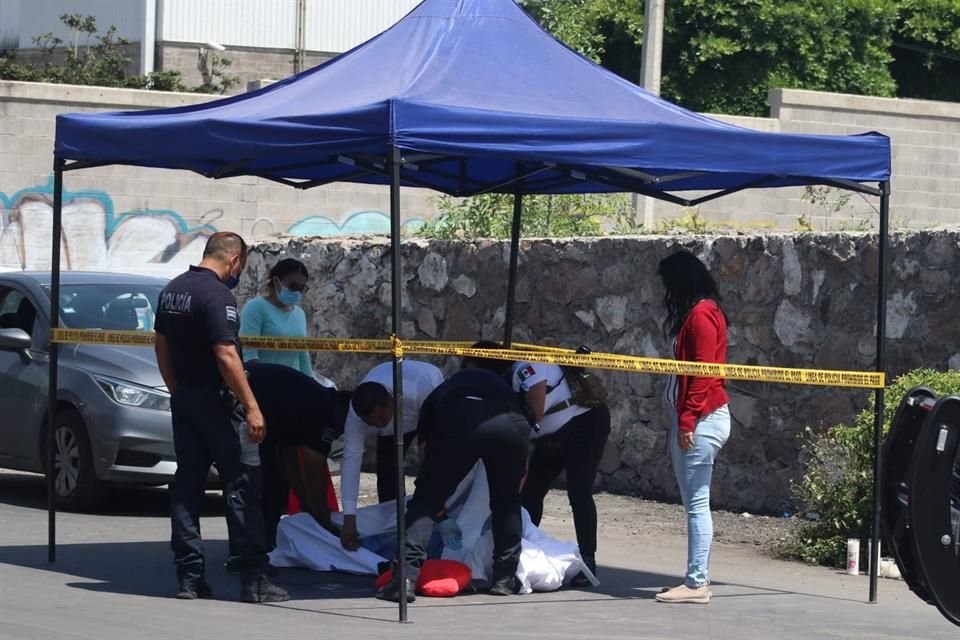 El accidente ocurrió sobre Avenida Gobernadora casi esquina con Calle Bahamas. 