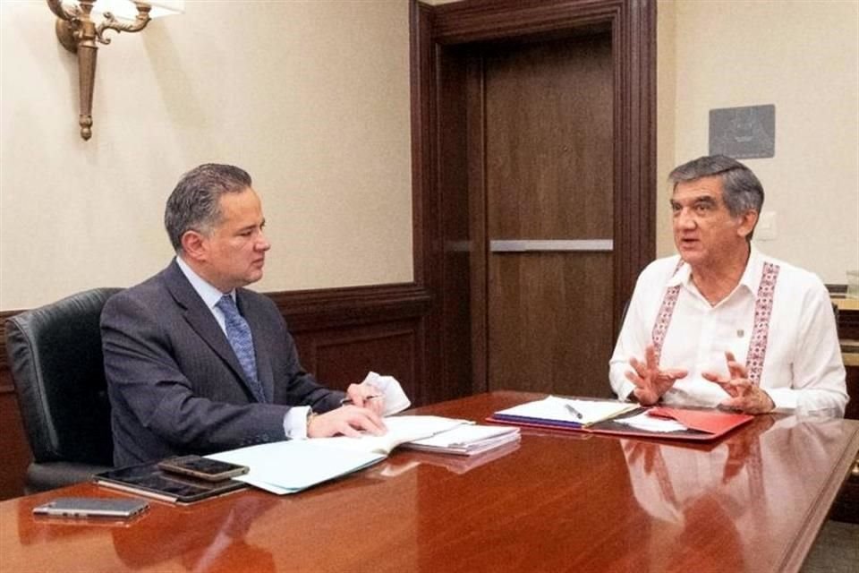 El Gobernador electo Américo Villarreal incorporó a Santiago Nieto como coordinador del gabinete de transición.