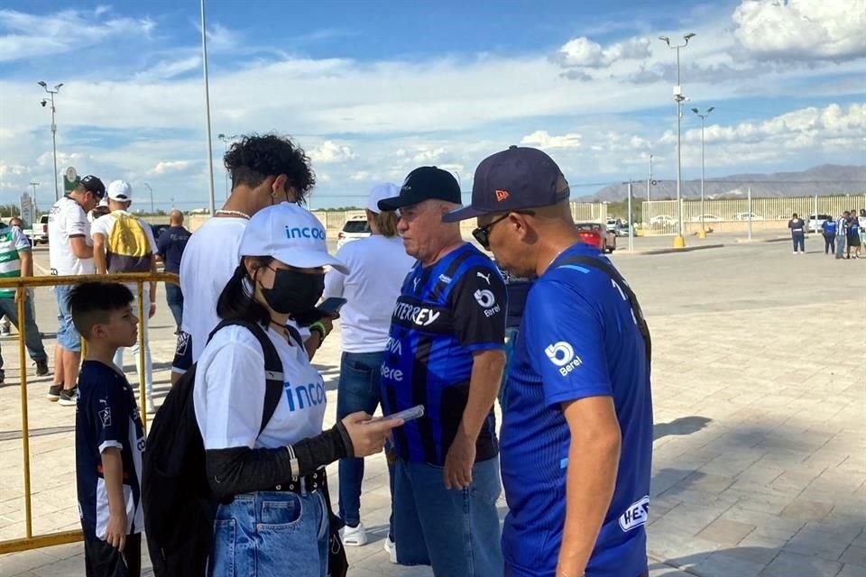 Los fans de Rayados fueron sorprendidos con esta petición del registro del Fan ID, pero lo resolvieron.