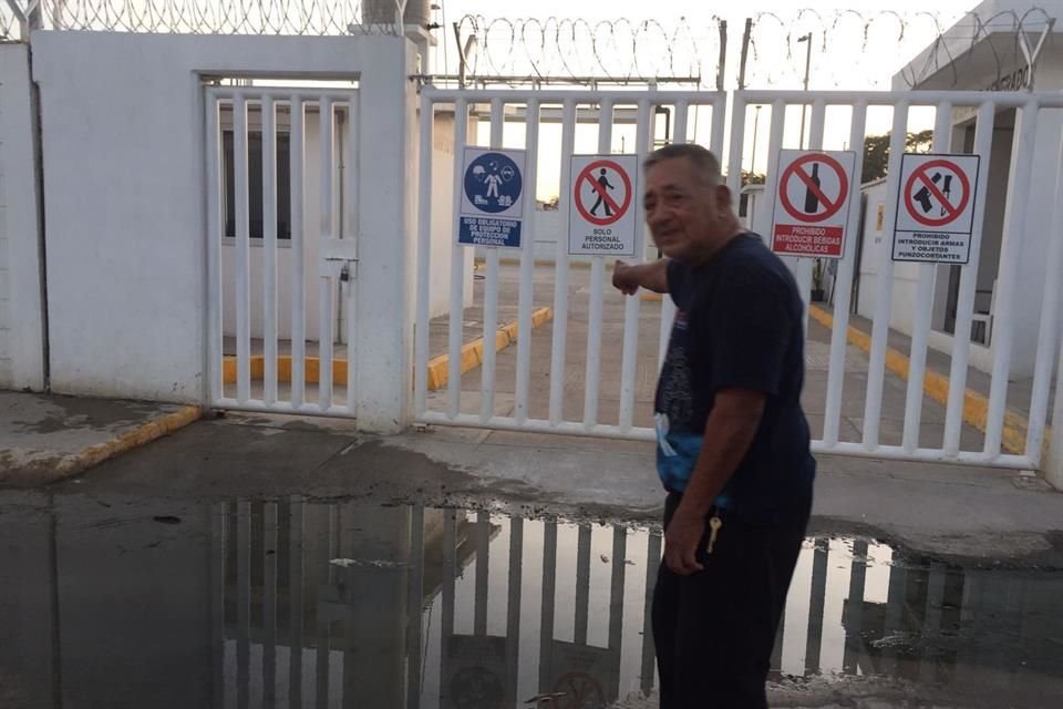 Rufino Santos recuerda que en la zona de la planta de Dos Bocas había miles de cangrejos.