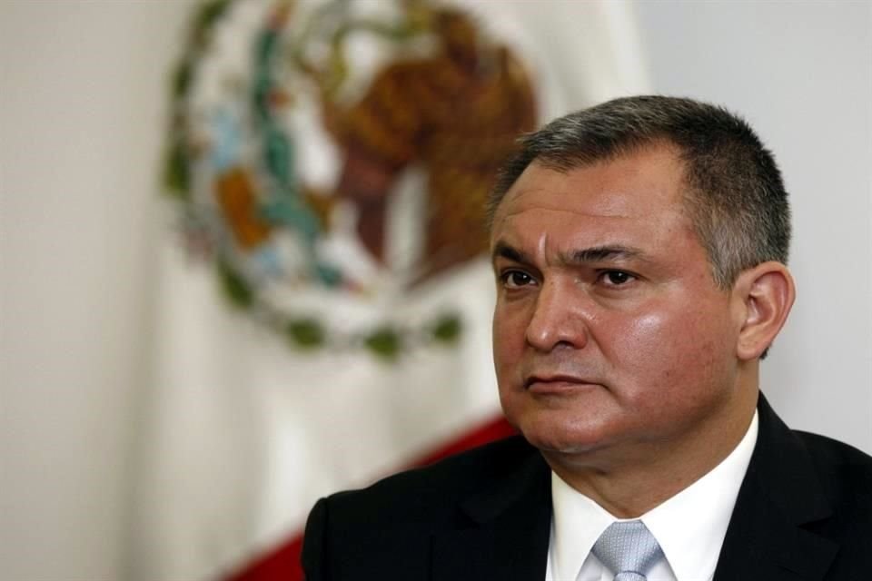 Genaro García Luna  está acusado en Estados Unidos de recibir millones de dólares en sobornos del Cártel de Sinaloa.