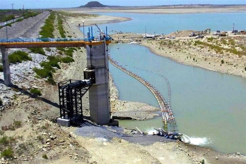 La Presa Cerro Prieto tenía ayer 2.5 millones de metros cúbicos.