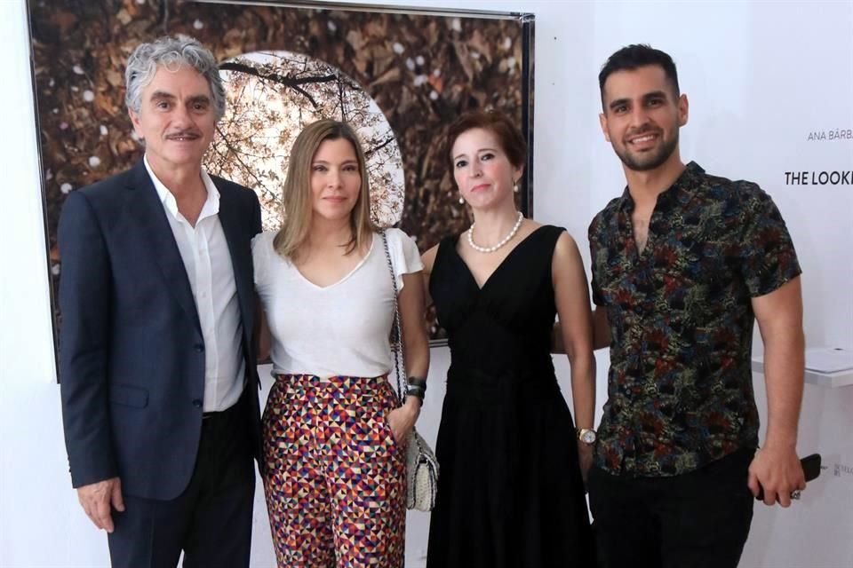 Sergio Yazbek, Ana Bárbara Caballero, Bárbara Rodríguez y Héctor Iván