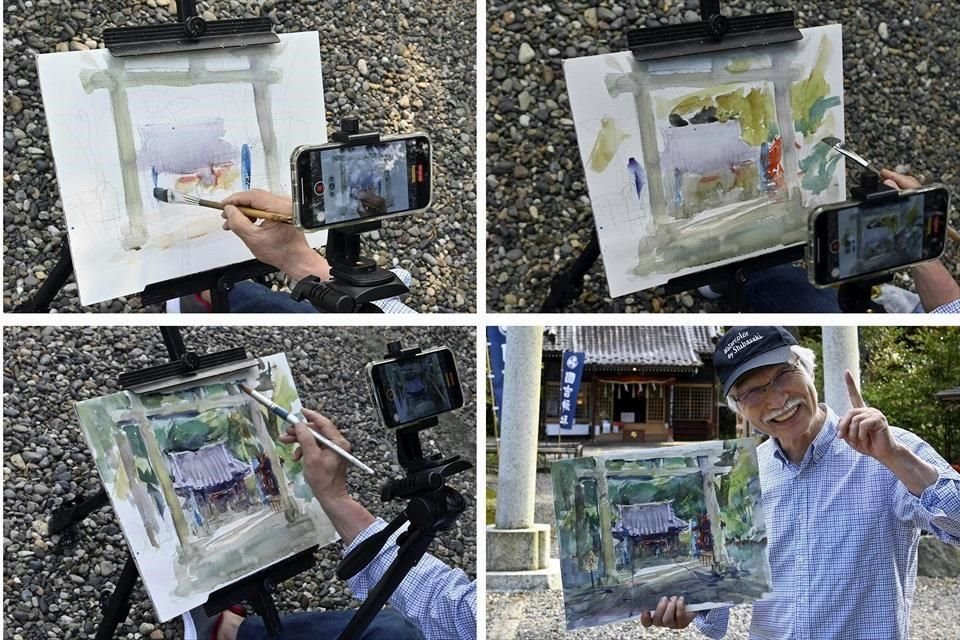 Su canal 'Watercolor by Shibasaki' (Las acuarelas de Shibasaki) propone sobre todo cursos de dibujo y pintura.