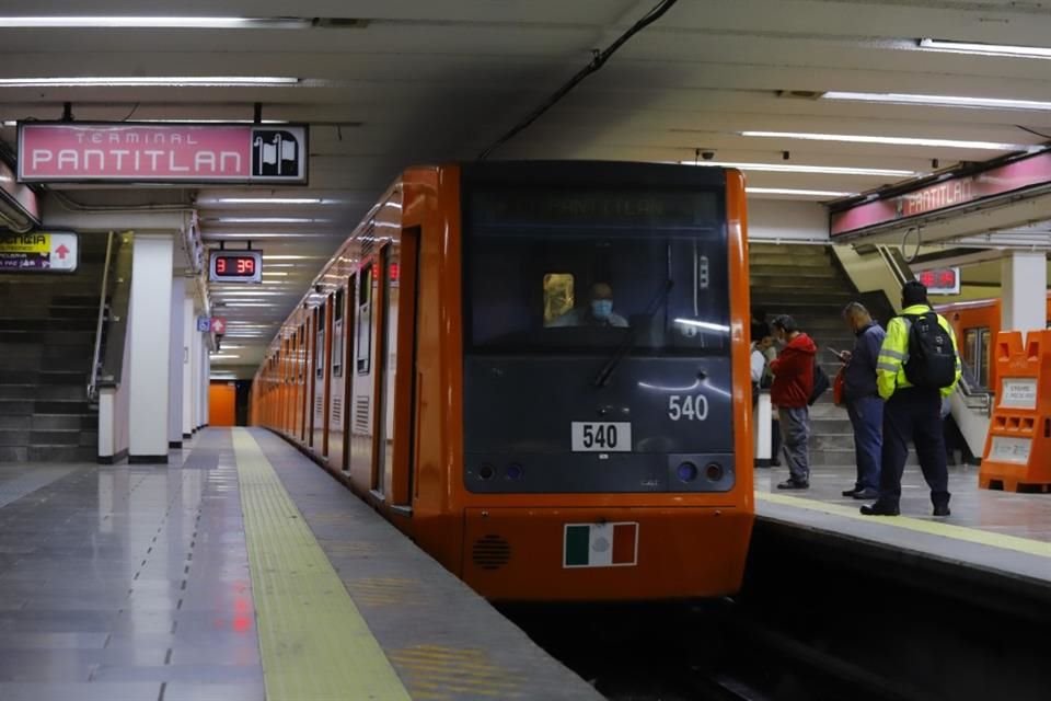 El primer tramo rehabilitado  de la Línea 1 abrirá en febrero de 2023, anunció Claudia Sheinbaum.