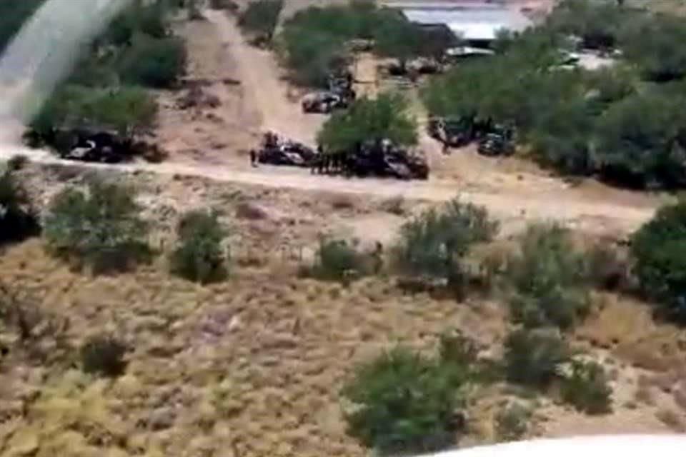 El enfrentamiento fue reportado en el ejido La Canela, en los límites con General Bravo.