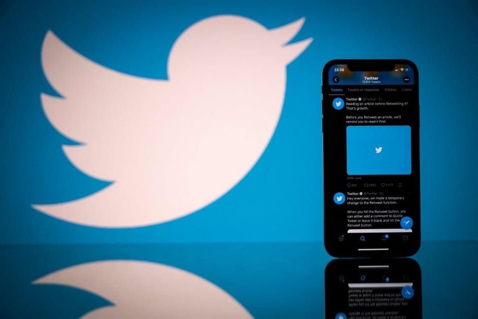 Las acciones de Twitter disminuyeron 11.30 por ciento en Wall Street.