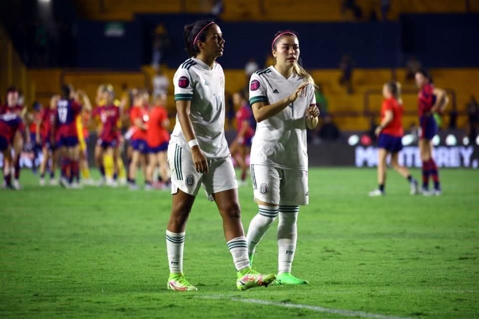 El fracaso se consumó. Pese a jugar en casa, México no pudo hacer goles ni sumar puntos en el Premundial femenil.