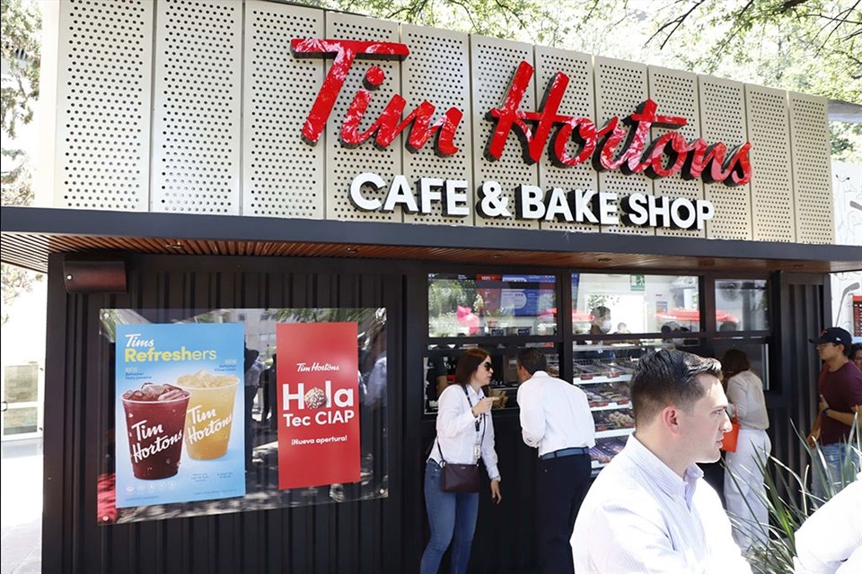 Tim Hortons CIAP es la segunda tienda que tiene el campus, la primera está en la Biblioteca.