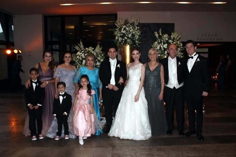 Familiares de los novios