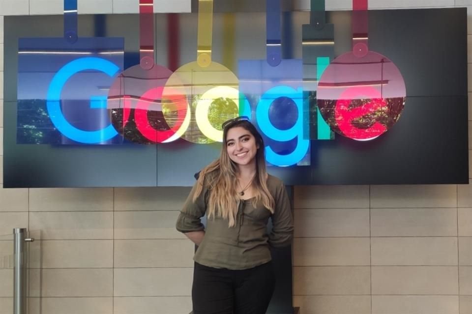 Samantha Sobrino fue una de las beneficiadas del programa Crece con Google.