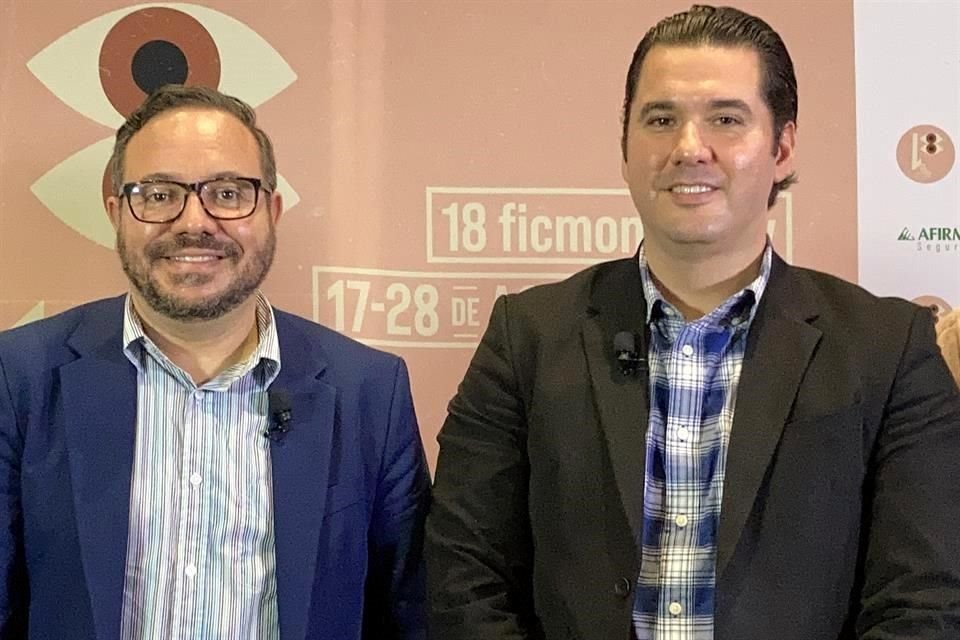 Juan Manuel González, director del FIC Monterrey, y Adalberto Rangel, director comercial y de marketing de GIM.