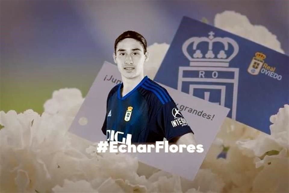 El jugador mexicano estará a préstamo en el Real Oviedo.