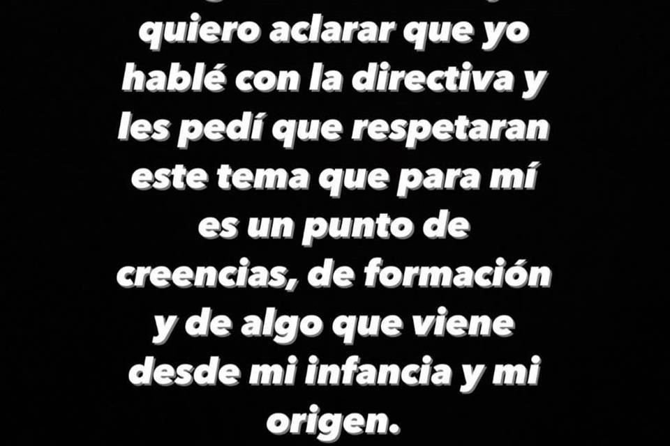 Esta fue la historia que publicó el atacante francés en sus redes sociales.