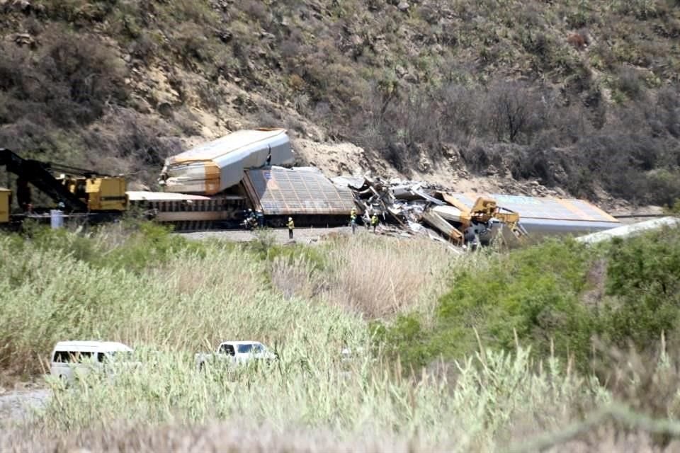 El accidente, en el que no se reportaron personas lesionadas, se registró el martes a las 20:00 horas a la altura del Ejido Rinconada.