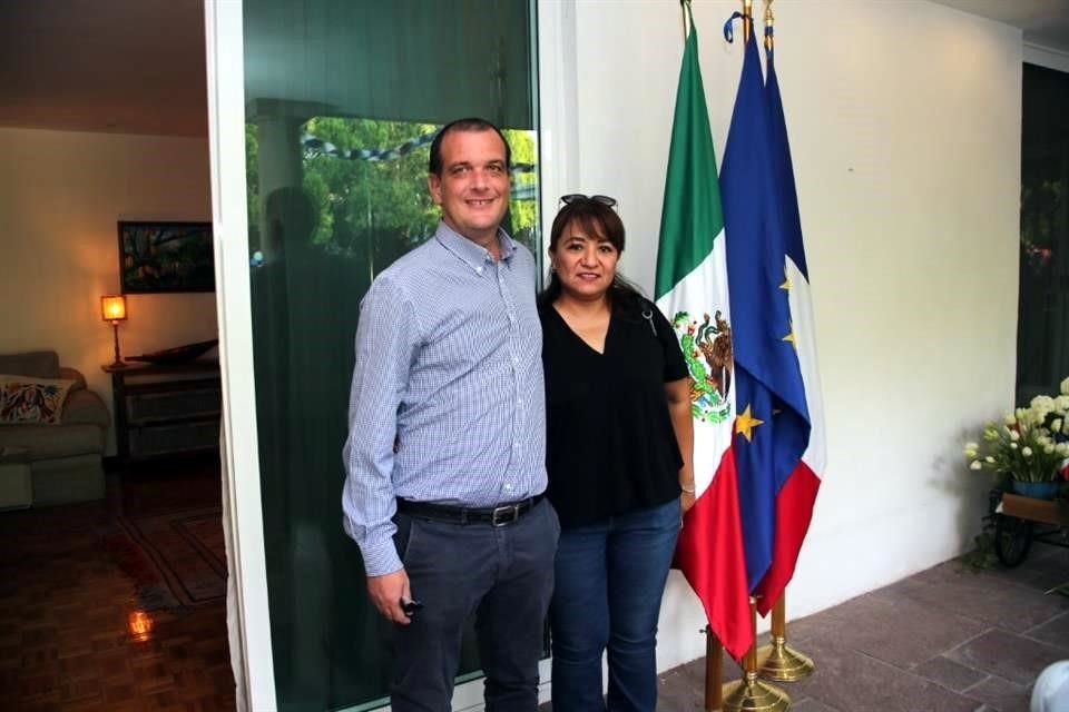 Felipe Meller y Karla Mendoza