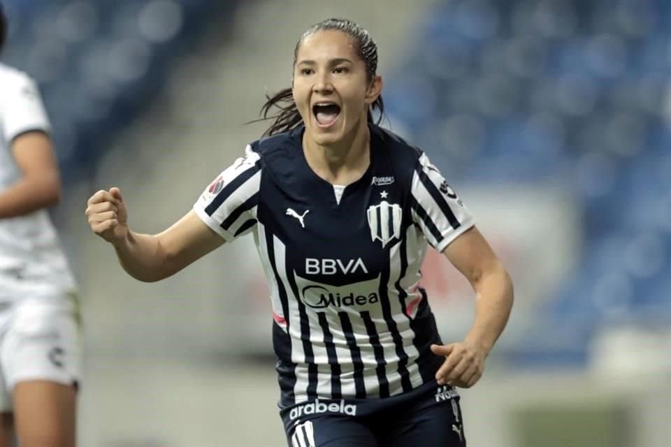 Desirée Monsiváis se convirtió en la máxima goleadora, no sólo de Rayadas, sino de toda la Liga MX Femenil.