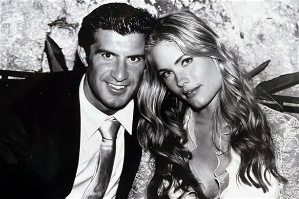 El portugués y su esposa Helen Svedin llevan varios años de matrimonio.