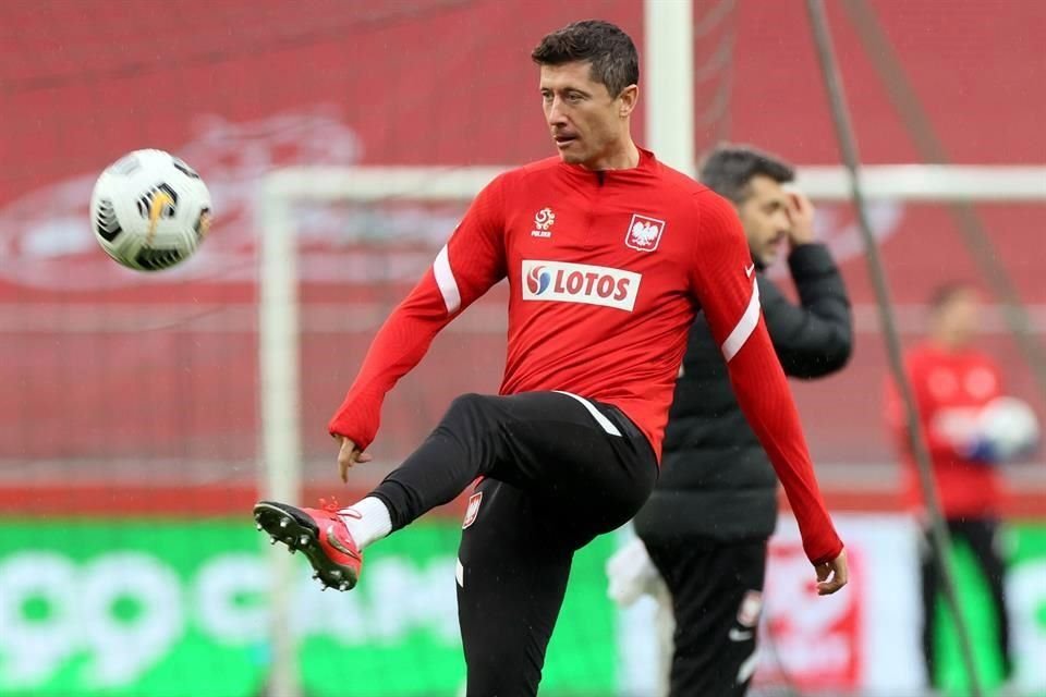 Lewandowski se lesionó en el último partido con Polonia.