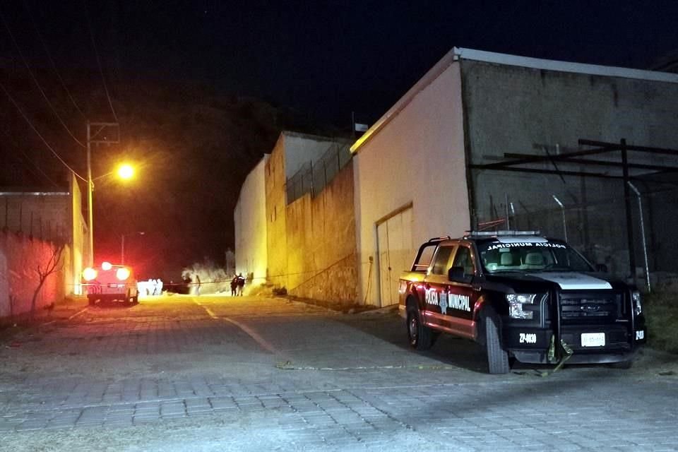 En las Glorias del Colli, en dos costales encontraron restos humanos, aunque no se precisó de cuántas víctimas.