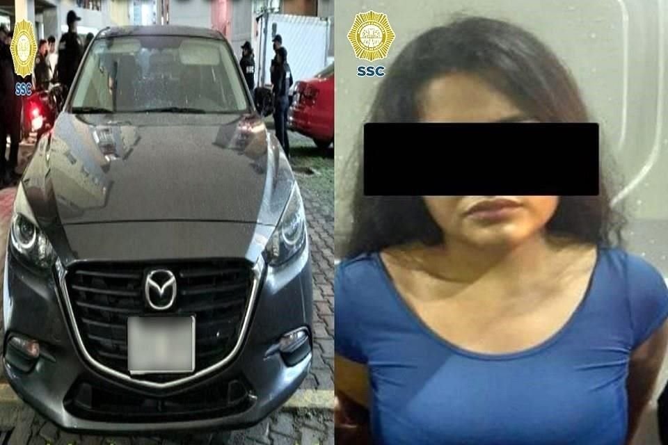 La persecución terminó, en la Colonia Constitución de la República, donde el coche entró a una unidad habitacional y capturaron a la sospechosa.