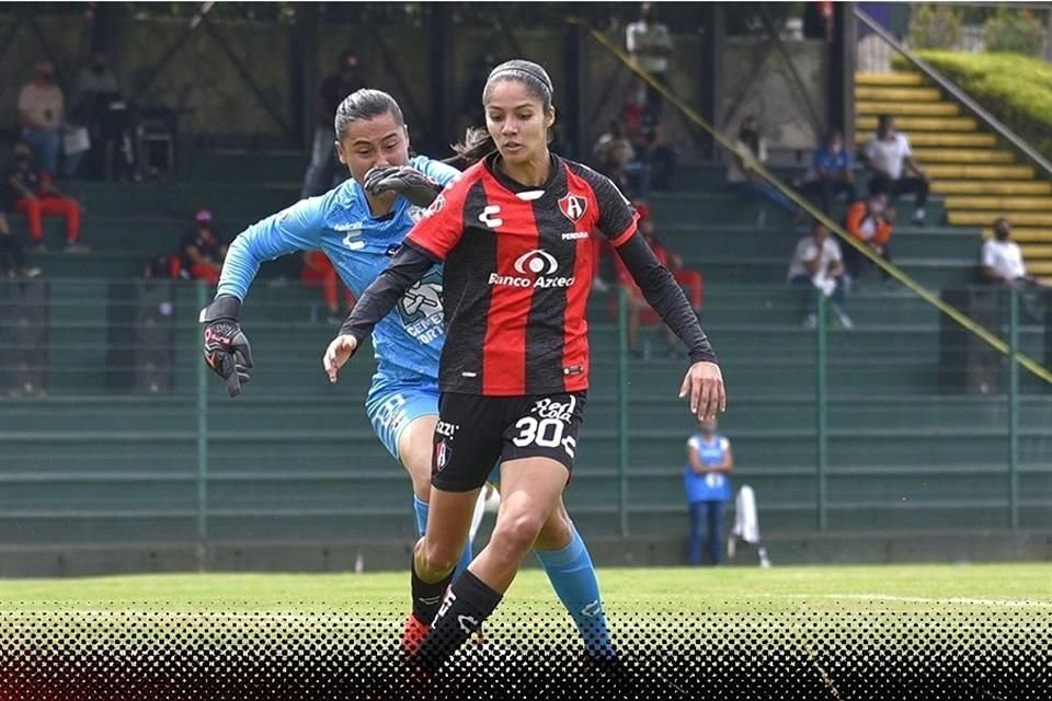 Atlas femenil venció 3-1 (5-1 en el Global) a Pachuca, y está en Semifinales, lo que no ocurría desde el Apertura 2018.