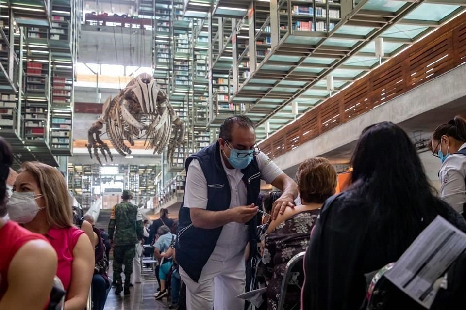 La escuela primaria Benito Juárez y la Biblioteca Vasconcelos son las dos sedes de aplicación masiva en la Cuauhtémoc. 