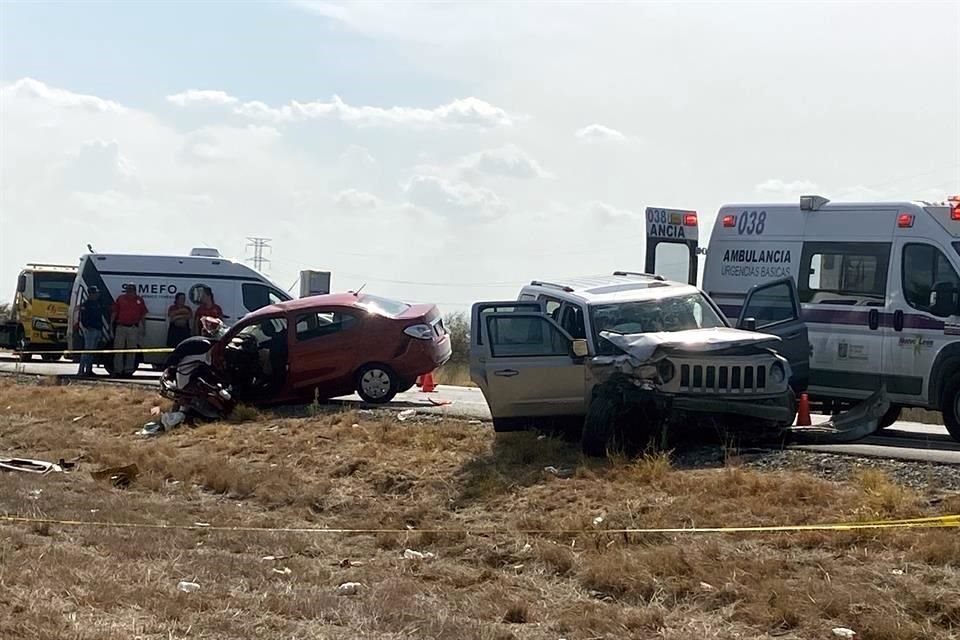 Autoridades identificaron a los conductores de ambos vehículos involucrados en el accidente.