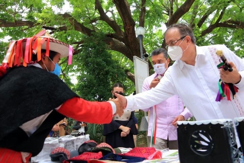 El Canciller recorrió junto con el Gobernador Rutilio Escandón el Cañón del Sumidero.