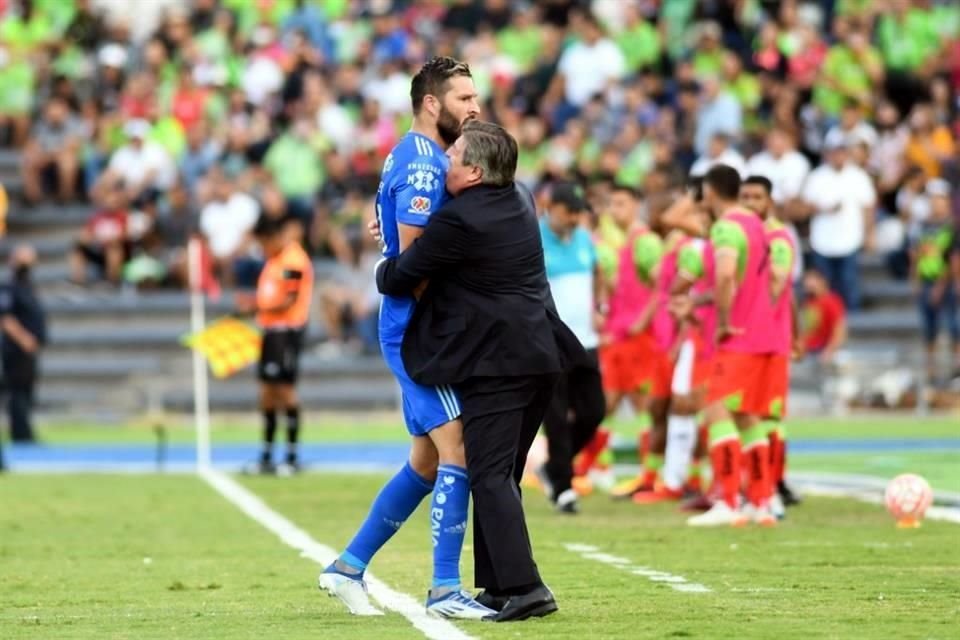 André-pierre Gignac marcó al minuto 47 el gol de la victoria para los felinos.