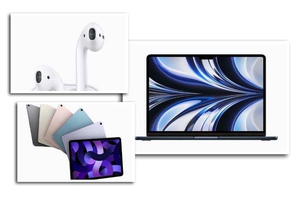 Airpods, MacBook Air y iPad Air, grandes aliados para este regreso a clases.