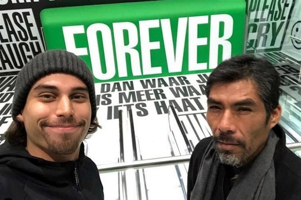 Daniel Gómez Íñiguez (izq.) y Gabriel Salvador Cruz.